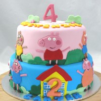 Peppa Pig and Friends Cake